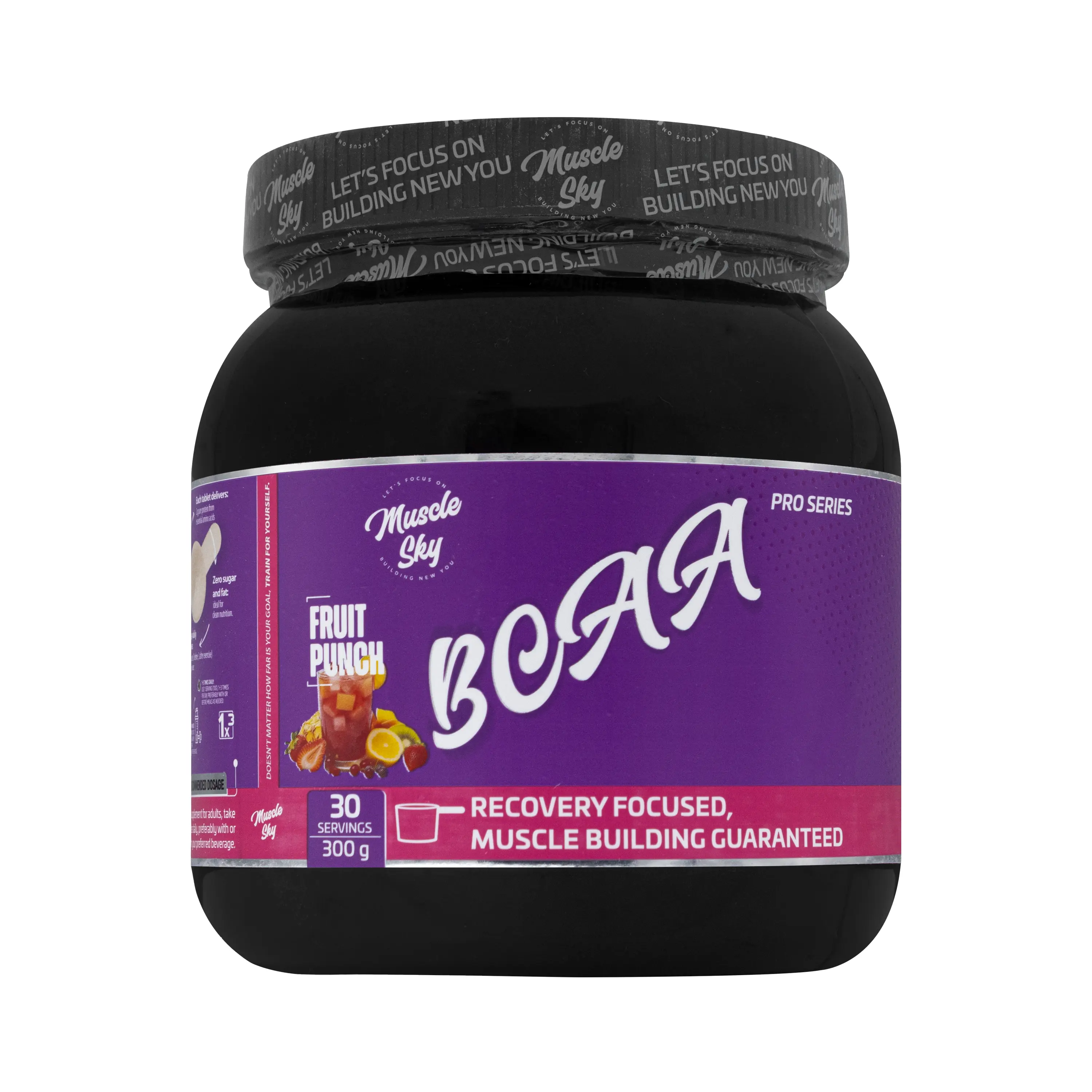 پودر بی سی ای ای طعم فروت پانچ 300 گرمی ماسل اسکای